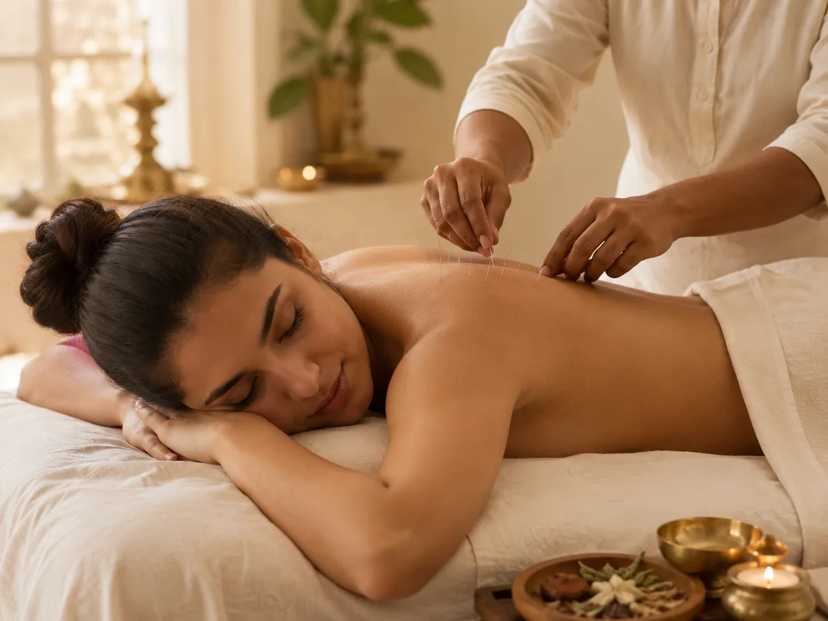 Acupuncture therapy for natural pain relief